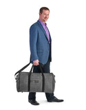 Biaggi Luggage Hangeroo Pro, Garment Bag + Duffel, Charcoal