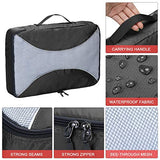 G4Free Packing Cubes 6pcs Set Travel Luggage Organizers Accessories Small, Medium, Large