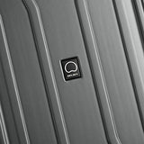 DELSEY Paris Luggage Cruise Lite Hardside 2.0 25" Checked Lightweight Suitcase, Platinum