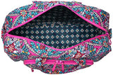 Vera Bradley Iconic Compact Weekender Travel Bag, Signature Cotton, Kaleidoscope