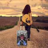 Luggage Cover Protective Sinokal 3D Suitcase Protector Covers With Zipper For Travel 20 24 26 28 29