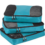 Ebags Large Packing Cubes - 3Pc Set (Aquamarine)