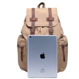 Berchirly Canvas Backpack Daypacks Computers Laptop Rucksack