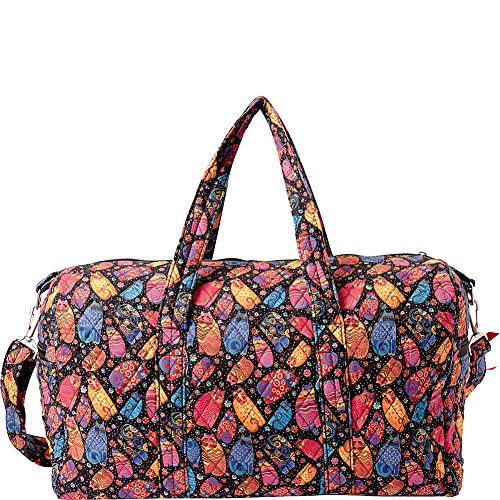 Laurel Burch Multie Feline Weekender Travel Bag (Multi)