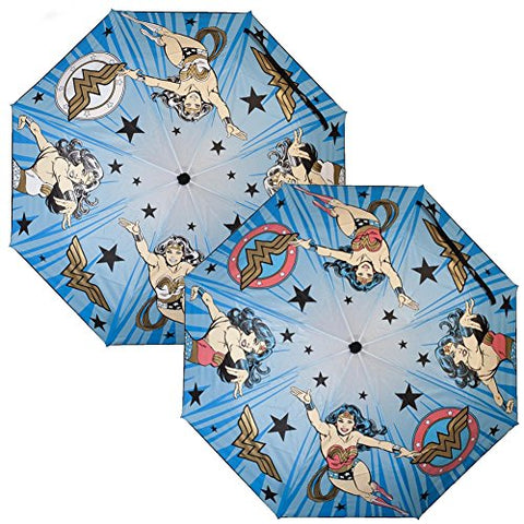 Bioworld Merchandising / Independent Sales Dc Comics Wonder Woman Liquid Reactive Umbrella Standard