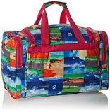 World Traveler Value Series Summer 19-Inch Carry Duffel Bag, Surf, One Size