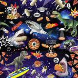 Bixbee Kids Duffle Bag, Dance Bag & Travel Bag for Sports, Gymnastics and Ballet with Adjustable Strap, Zippers, Pockets, and Comfort Grip - Kids Overnight Bag in Meme Odyssey Blue.