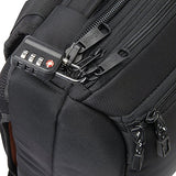 Ebags Professional Slim Laptop Backpack (Solid Black)