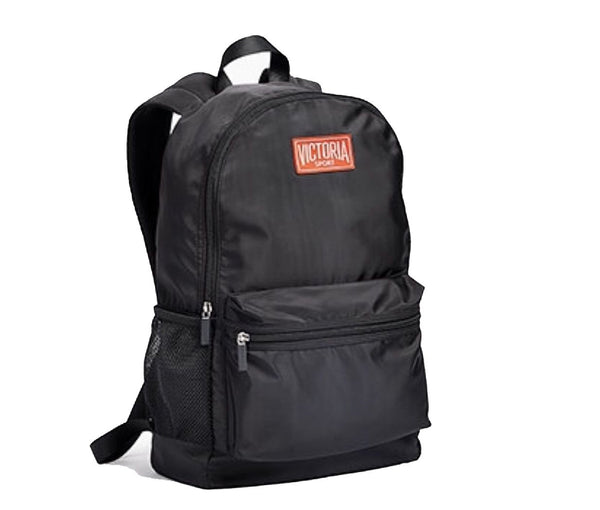 NWT Victoria\'s Secret Getaway Travel Backpack Black Magnetic Snap Pockets Victoria main image 2