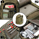 Military Tactical Backpack,Army Molle Assault Rucksack, Travel by ARMYCAMOUSA