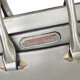 Nicole Lee Women's Ciel Medium Smart Lunch Handbag (Gold) Travel Shoulder Bag, One Size