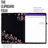 Vera Bradley Women's Clipboard Folio, Foxwood Floral