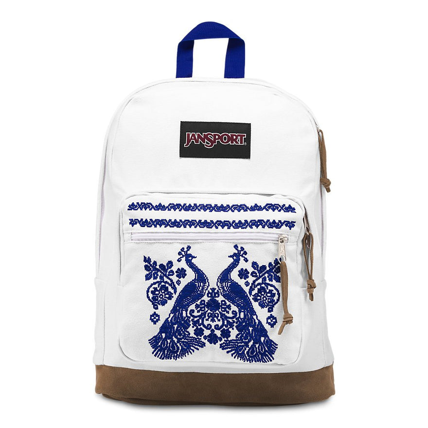 JanSport Right Pack Expressions Laptop Backpack - Peacock Plumes