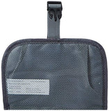 Travelon Tech Accessory Organizer, Charcoal, OPEN 13.75 x 6.5 x .1 CLOSED 6.5 x 5 x 1
