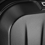 Elite Luggage Spinner Carry-On Luggage, Black