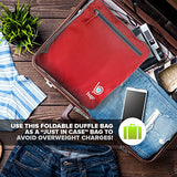 Bago Travel Duffle Bag For Women & Men - Foldable Duffel Bag For Luggage Gym Sports (Medium 23'',