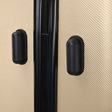 Elite Luggage Elite 3-Piece Spinner Luggage Set, Champagne