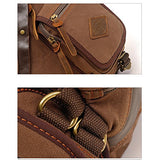 Men Chest Bag Sling Single Shoulder Strap Pack Bag Canvas Travel Bag Rucksack Crossbody Casual Bags