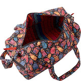 Laurel Burch Multie Feline Weekender Travel Bag (Multi)