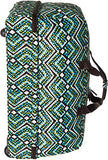 Vera Bradley Women'S Lighten Up Large Wheeled Duffel, Rain Forest