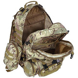 GHP 600D Oxford 420D Nylon Military Camouflage Molle Design Outdoor Camping Backpack