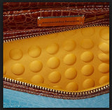 Samantha Brown 12 Piece Classic Croco Luggage 21" Upright, Dowel Bags,Plus Extras~Black