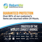 Smart Luggage ID Tags with Lifetime Global Recovery Service (Pink - 2 Pack)