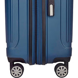 Gabbiano Viva 3 Piece Expandable Hardside Spinner Luggage Set (Dark Grey)