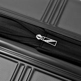 London Fog Kingsbury 21" Expandable Hardside Spinner Carry-On, Titanium