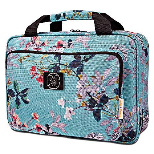 Miamica Women's Teal Inner Beauty Hanging Toiletry Bag Travel Organize –  Timely Buys