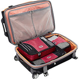 eBags Packing Cubes for Travel - 6pc Value Set - (Raspberry)