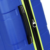 U.S. Traveler Sky High 26" Expandable Hardside Spinner, Navy