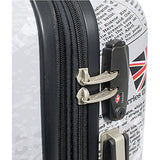 Chariot London 3 Piece Expandable Hardside Spinner Luggage Set (London)