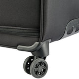 Delsey Luggage Cruise Lite Softside 25" Exp. Spinner Suiter Trolley, Black