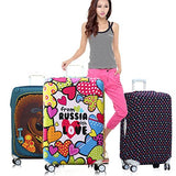 Washable Elastic Luggage Protective Covers Fits 20/24/28 Inch Suitcase Baggage Cover (M(22-24"),