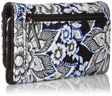 Rfid Trifold Wallet Wallet, Snow Lotus, One Size