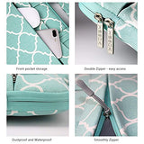 Hseok 3-Way 15-15.6 Inch Laptop Shoulder Bag Brifecase Water-Resistant Notebook Sleeve Case for