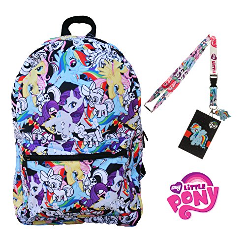 RALME My Little Pony Backpack 5 Pc. Set for Girls, 16 in. India | Ubuy