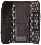 Rfid Trifold Wallet Wallet, Snow Lotus, One Size