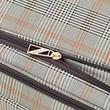 London Fog Knightsbridge 29" Expandable Spinner, Brown Glen Plaid