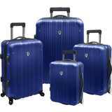 Traveler's Choice New Luxembourg 4 Piece Hardside Expandable Spinner Luggage Set