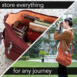 Baggallini Everywhere Travel Crossbody Bag, Black, One Size