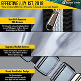 Hanging Travel Toiletry Bag for Men and Women | Makeup Bag | Cosmetic Bag | Bathroom and Shower Organizer Kit | Leak Proof | 2 Sizes - Large (34"x11") & XL Family Size (42"x13")