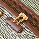 London Fog Cambridge 25" Expandable Hardside Spinner, Olive Plaid