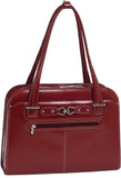 McKlein W Series Oak Grove Leather FlyThrough Ladies Briefcase