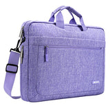 Mosiso Polyester Messenger Laptop Shoulder Bag Compatible 11.6-13.3 Inch Macbook Air, Macbook