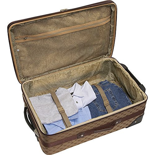 American Flyer Luggage Signature 4 Piece Set, Brown, One Size