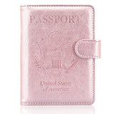 Passport Holder Case, ACdream Protective Premium Leather RFID Blocking Wallet Case for