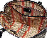 Floto Milano Slim Brown Briefcase Attache Lap-top Case