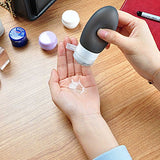 Oursunshine Travel Bottles,Leakproof Silicone Refillable Travel Containers,Squeezable Travel Tube